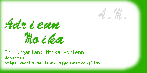 adrienn moika business card